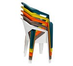 Silla Saskia - Polipropileno - Uso interior y exterior