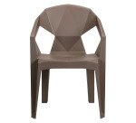 Sedia Saskia in polipropilene monoscocca impilabile ideale per interno ed esterno