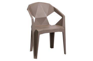 Chaise Saskia - Polypropylène - Usage intérieur et extérieur