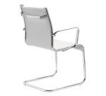 Chaise visiteur Andrea simili cuir