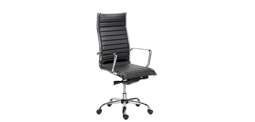 Chaise de bureau Andrea simili cuir
