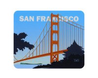 Tapis de souris T'nB illustré San Francisco