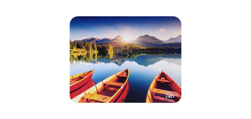Tapis de souris T'nB illustré pirogue