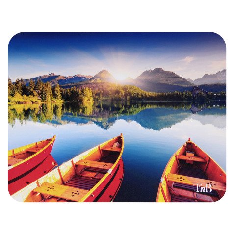 Mousepad T'nB illustrated canoe