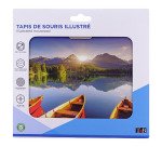 Tapis de souris T'nB illustré pirogue