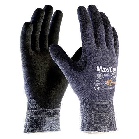 Guanti antitaglio C ATG MaxiCut® Ultra™ 52-3745 in schiuma di nitrile grigio, 1 paio