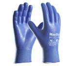 Guanti ATG MaxiDex® 19-007 in NBR blu interamente rivestito, 1 paio