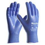 Guanti ATG MaxiDex® 19-007 in NBR blu interamente rivestito, 1 paio