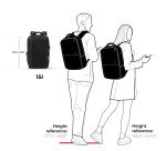 Zaino Arosa  Swissdigital design Backpack Black