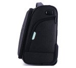 AROSA Black Underseat Luggage Trolley SWISSDIGITAL DESIGN