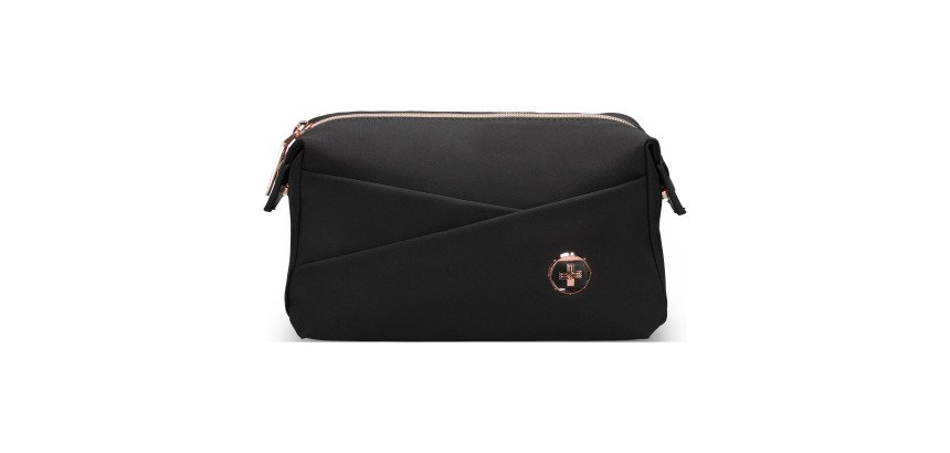 KATY ROSE NG Black Cosmetic Bag SWISSDIGITAL DESIGN