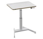 Bureau Leitz électrique assis-debout compact, Leitz Ergo, Blanc