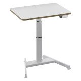 Bureau électrique compact - assis-debout - blanc - Leitz Ergo