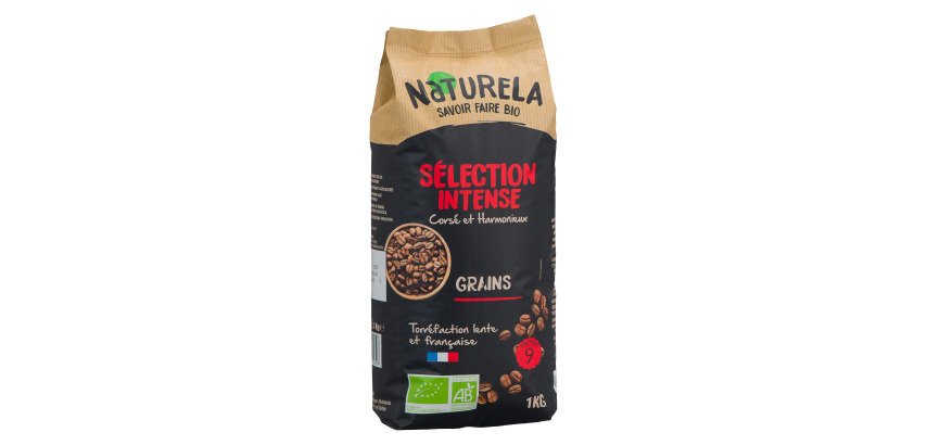Kaffeebohnen Naturela Bio Intensive Auswahl - 1 kg Packung