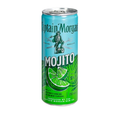 Mojito Captain Morgan 25 cl - 24 canettes