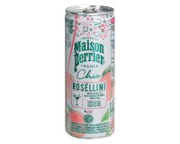 Non-alcoholic cocktail Maison Perrier Chic Roséllini peach and rosé 25 cl - 24 cans