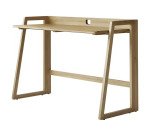 Bureau pliable en teck massif clair philip