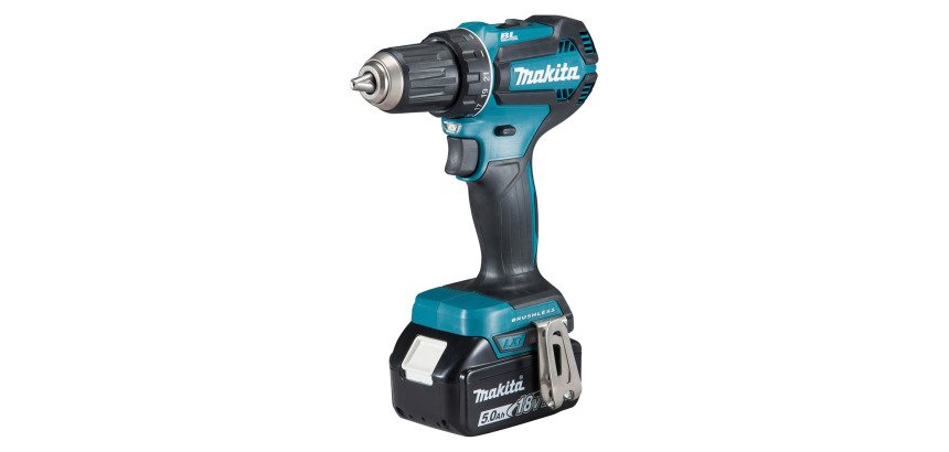 Perceuse-visseuse sans fil Makita LXT® DDF485RTJ 18 V Li-Ion - 5 Ah - Ø 13 mm + 1 batterie + chargeur