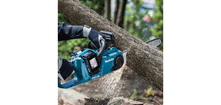 Tronçonneuse sans fil Makita LXT® DUC353RF2 – 36 V (2x18 V Li-Ion) – 35 cm + Batterie + Chargeur