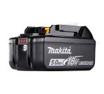 Batterie Makita Makstar Li-Ion 18V / 5 Ah – BL1850B avec témoin de charge intégré