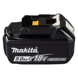 Battery Makita Makstar Li-Ion 18V / 5 Ah - BL1850B with integrated charge indicator