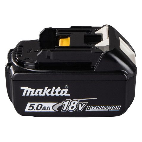Battery Makita Makstar Li-Ion 18V / 5 Ah - BL1850B with integrated charge indicator