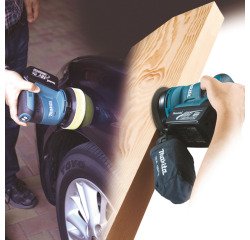 Ponceuse excentrique sans fil Makita LXT® DBO180Z – 18 V Li-Ion – Ø 125 mm