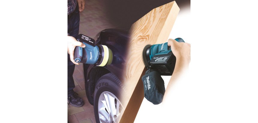 Ponceuse excentrique sans fil Makita LXT® DBO180Z – 18 V Li-Ion – Ø 125 mm