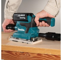 Ponceuse vibrante sans fil Makita LXT® DBO380Z – 18 V Li-Ion
