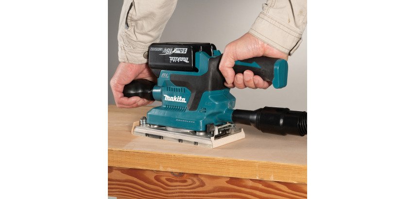 Schwingschleifer Makita LXT® DBO380Z kabellos - 18 V Li-Ion