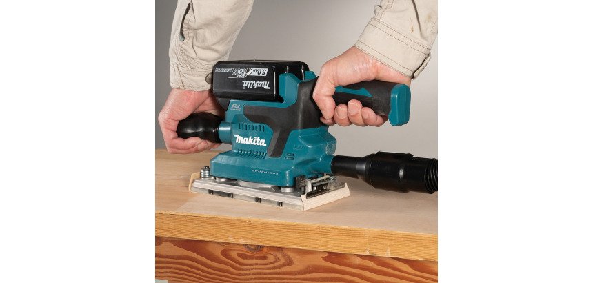 Ponceuse vibrante sans fil Makita LXT® DBO380Z – 18 V Li-Ion
