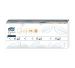 Pack of 2 Tork H2 compressed folded hand towel bundles Tork Xpress Soft Premium + 1 FREE