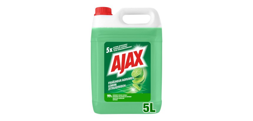 Nettoyant multi-usages Ajax Fraicheur Agrumes - Bidon de 5 L