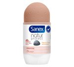 Déodorant Sanex Natur Protect peaux sensibles Pierre d'alun - Bille de 50 ml