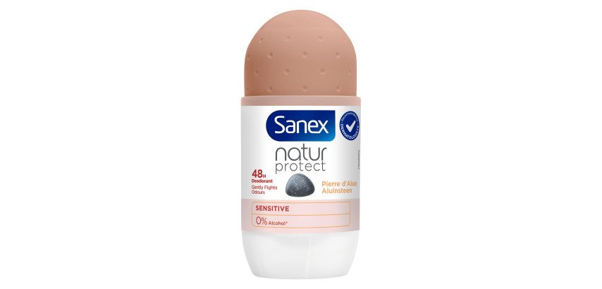 SANEX - Sanex Natur Protect deodorant for sensitive skin Alum stone roll-on - 50ml