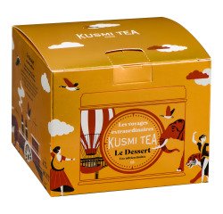 Thé vert Le Dessert Bio Kusmi Tea - Boite métal 90 g