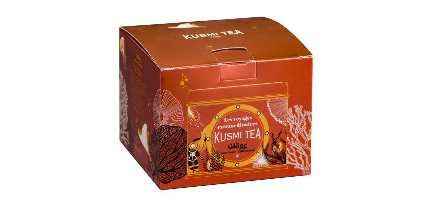 Infusion Glögg Bio Kusmi Tea - Boîte métal 125 g