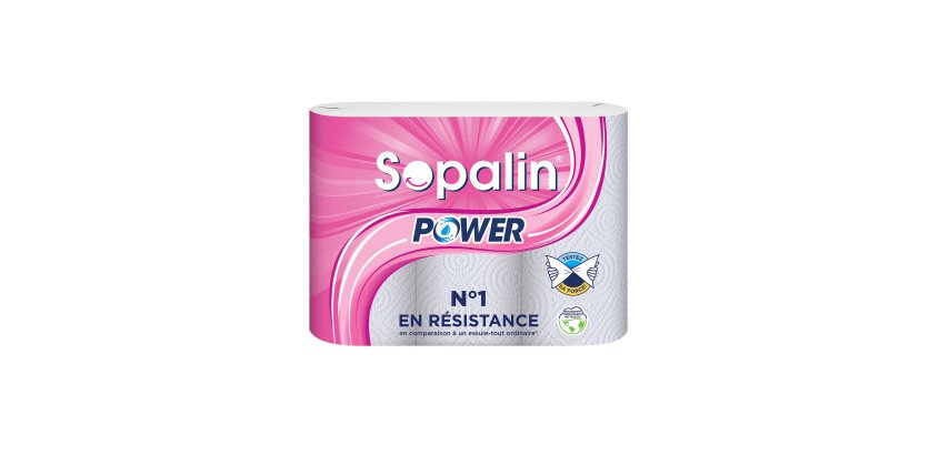 Paper Towel Sopalin Power - Pack of 3 rolls