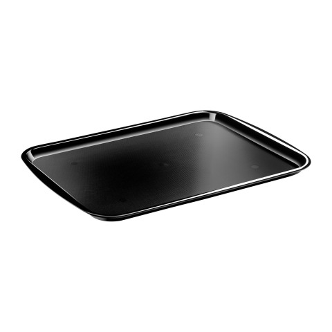 Placa rectangular Cep 37,2 x 53,2 cm negro