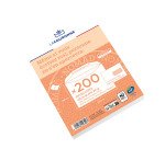 Boîte de 200 enveloppes La Couronne 162 x 229 mm avec fenêtre 45 x 100 mm blanche