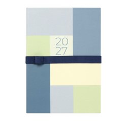 Gradient A5 Agenda settimanale 2027 blu