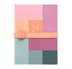 Gradient A6 Agenda settimanale 2027 con elastico e portapenna