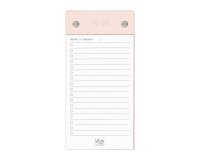 Conscious To do Notepad 2026 rosa cipria