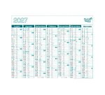 Calendario da parete 14 mesi 55 x 43 cm