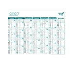Calendario da parete 14 mesi 43 x 33,5 cm