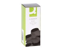 Imanes de sujeción negros Ø 35 mm - caja de 10