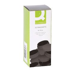 Imanes de sujeción negros Ø 35 mm - caja de 10