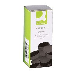 Imanes de sujeción negros Ø 20 mm - caja de 10