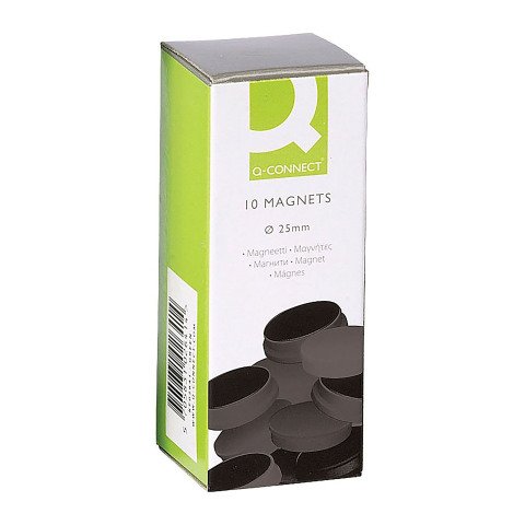 Imanes de sujeción negros Ø 20 mm - caja de 10