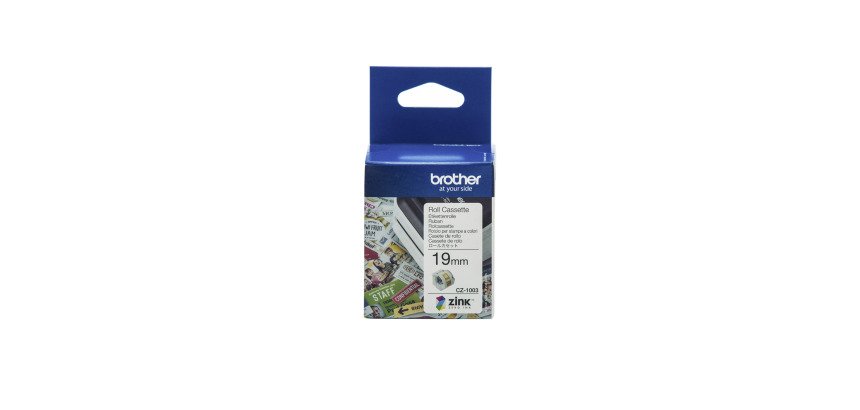 Ruban d'étiquettes tout-en-couleur Brother CZ-1003 - 19 mm